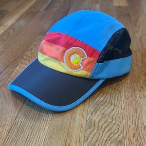 Colorful Yo Colorado Cap with Rainbow Stripe